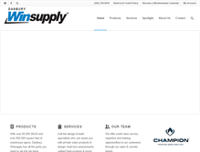 Tablet Screenshot of danburywinsupply.com